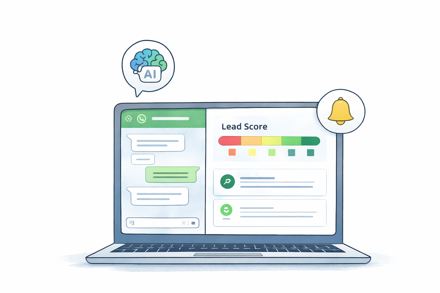 how ai makes crm smart